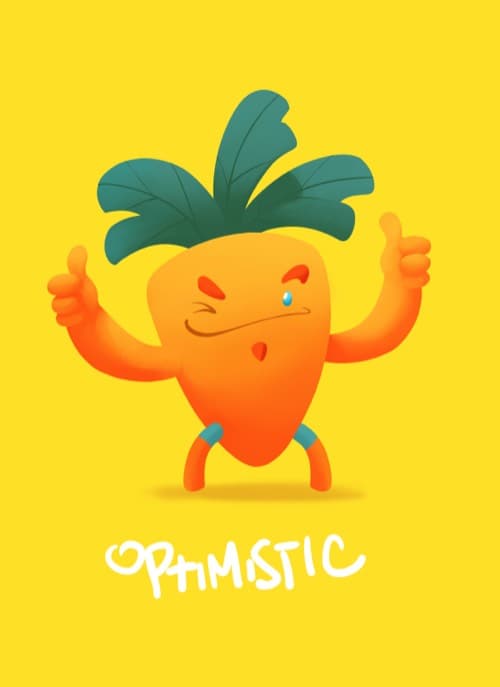 Mood Monster — Optimistic